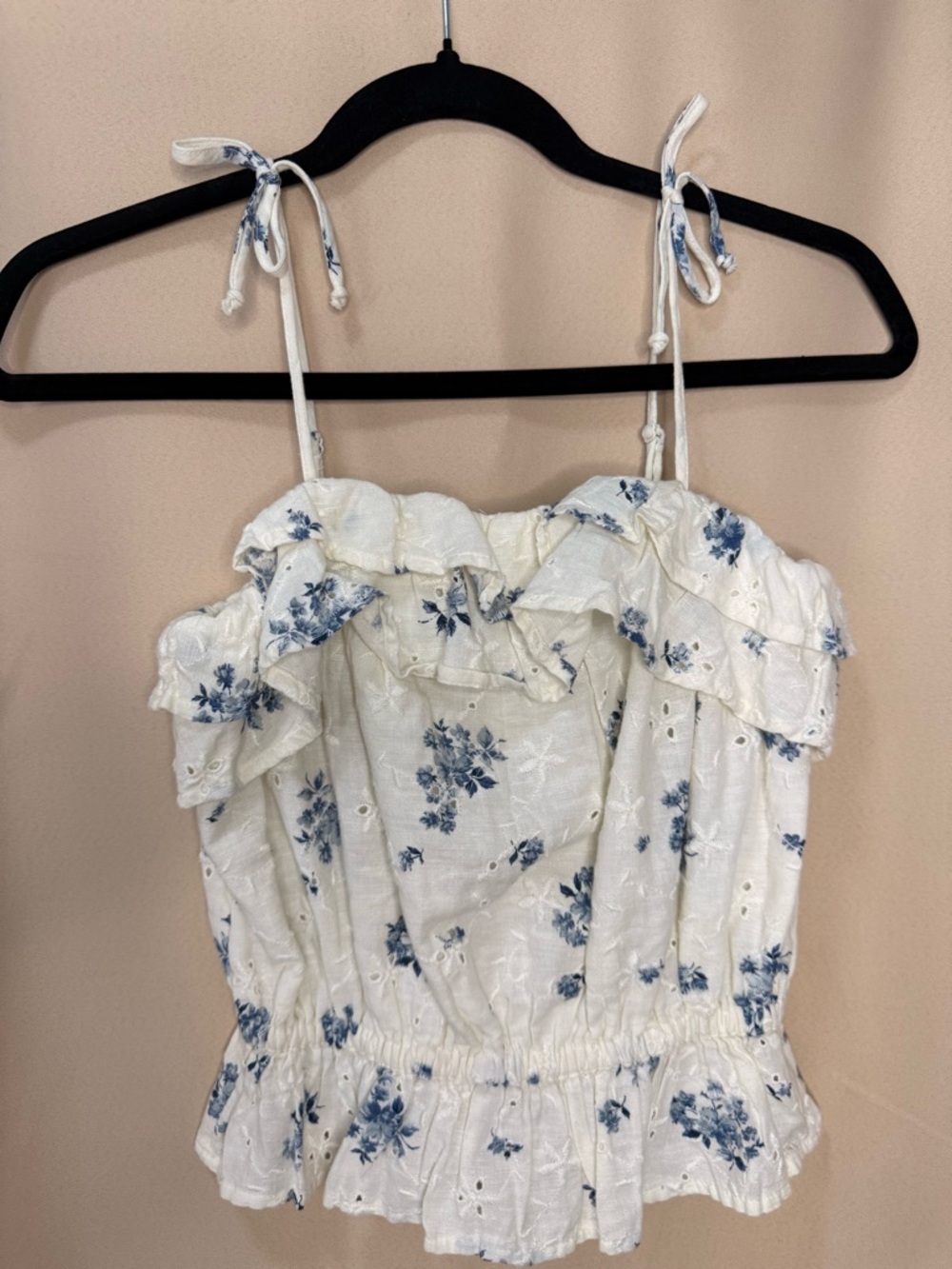 American Eagle Floral Crop Top
